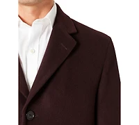 Kenneth Cole Reaction Men's Single-Breasted Classic Fit Overcoat