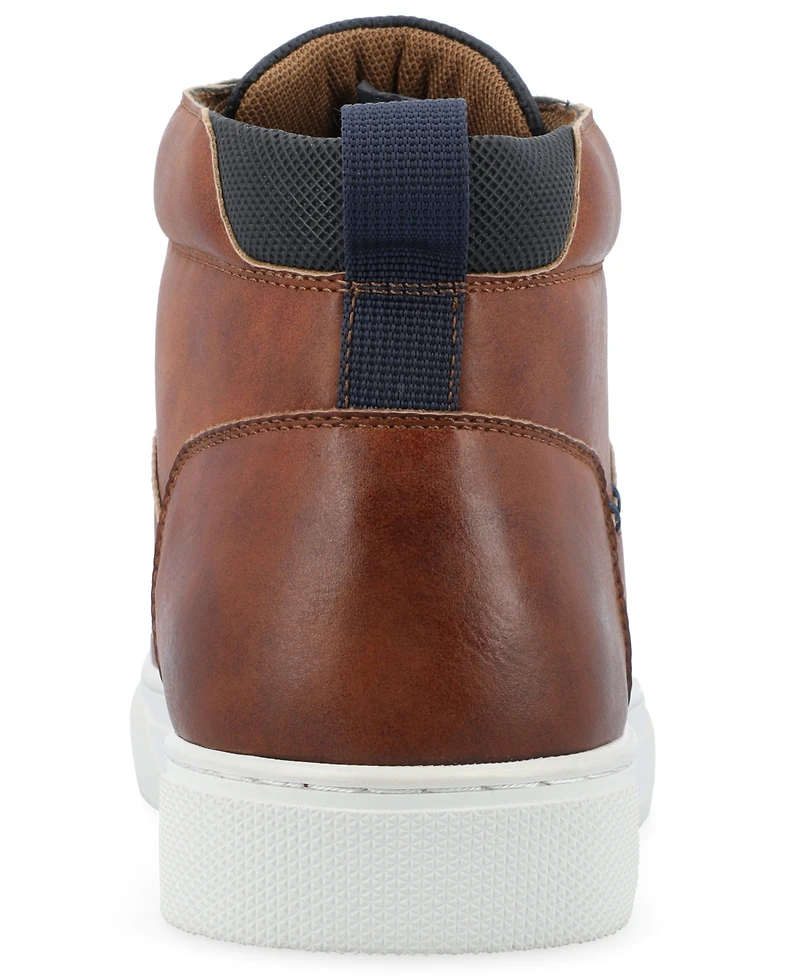 Vance Co. Men's Ortiz Tru Comfort Foam Lace-Up High-Top Sneaker