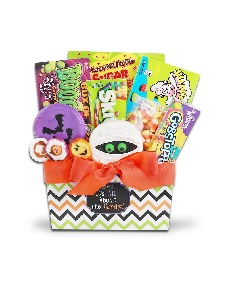 Alder Creek Gift Baskets It's All About Candy Halloween Treats Gift Box
