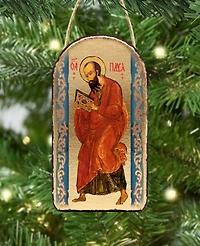 G.DeBrekht Saint Paul Wooden Greek Christian Orthodox Icon Ornament