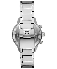 Emporio Armani Men's Chronograph Stainless Steel Bracelet Watch 43mm