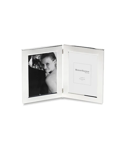 Reed & Barton Classic Double Photo Frame, 5" x 7"