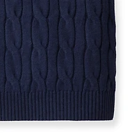 Hope & Henry Baby Boys V-Neck Cable Sweater Vest