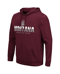 Men's Colosseum Maroon Montana Grizzlies Lantern Pullover Hoodie