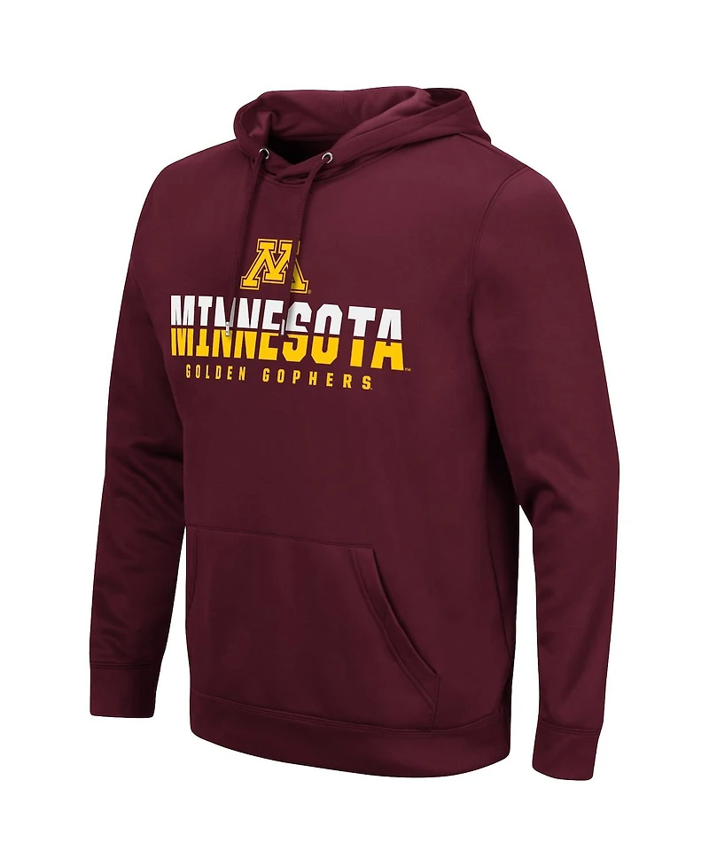 Colosseum Men's Minnesota Golden Gophers Lantern Pullover Hoodie