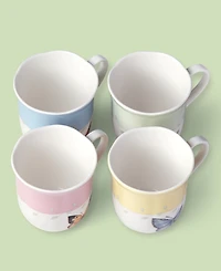 Lenox Butterfly Meadow 12 oz. Porcelain Mugs, Set of 4