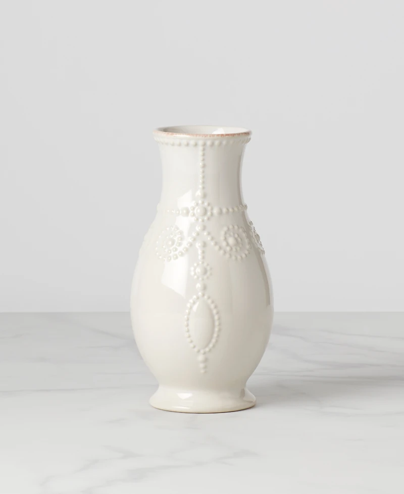 Lenox French Perle Fluted Vase