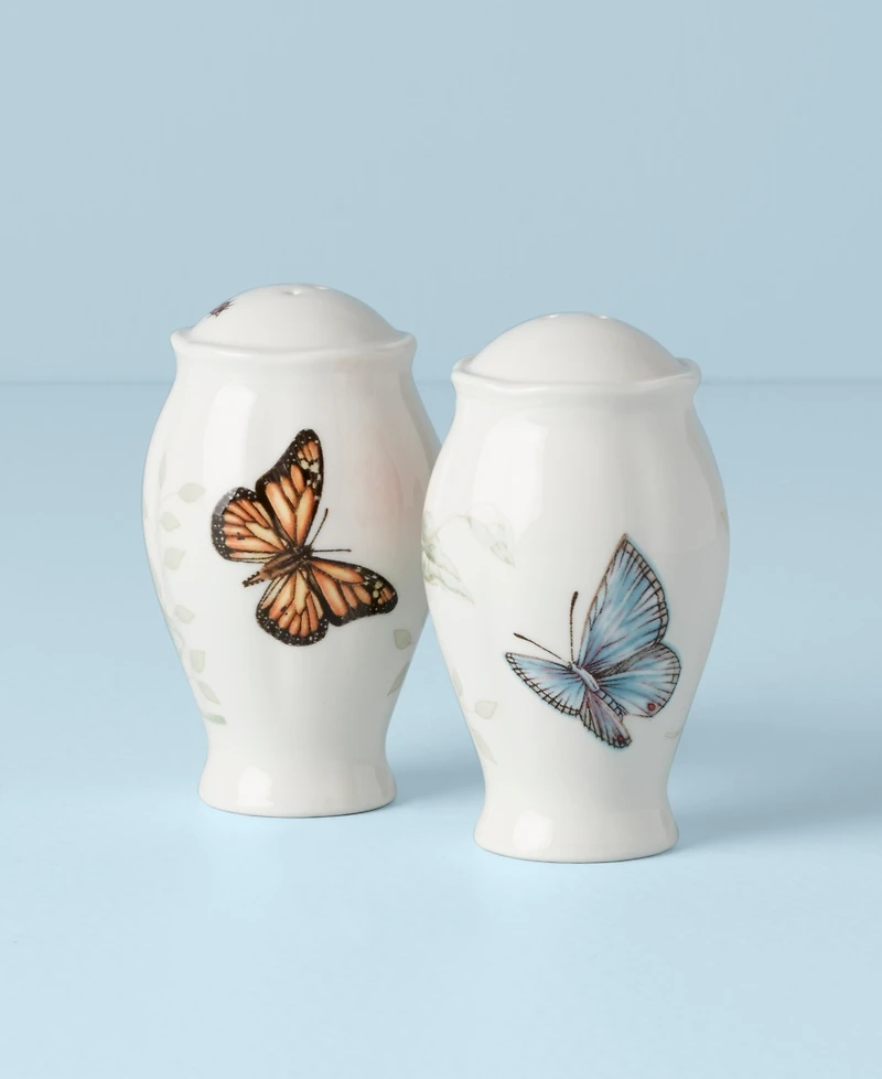 Lenox Butterfly Meadow Salt & Pepper Shakers