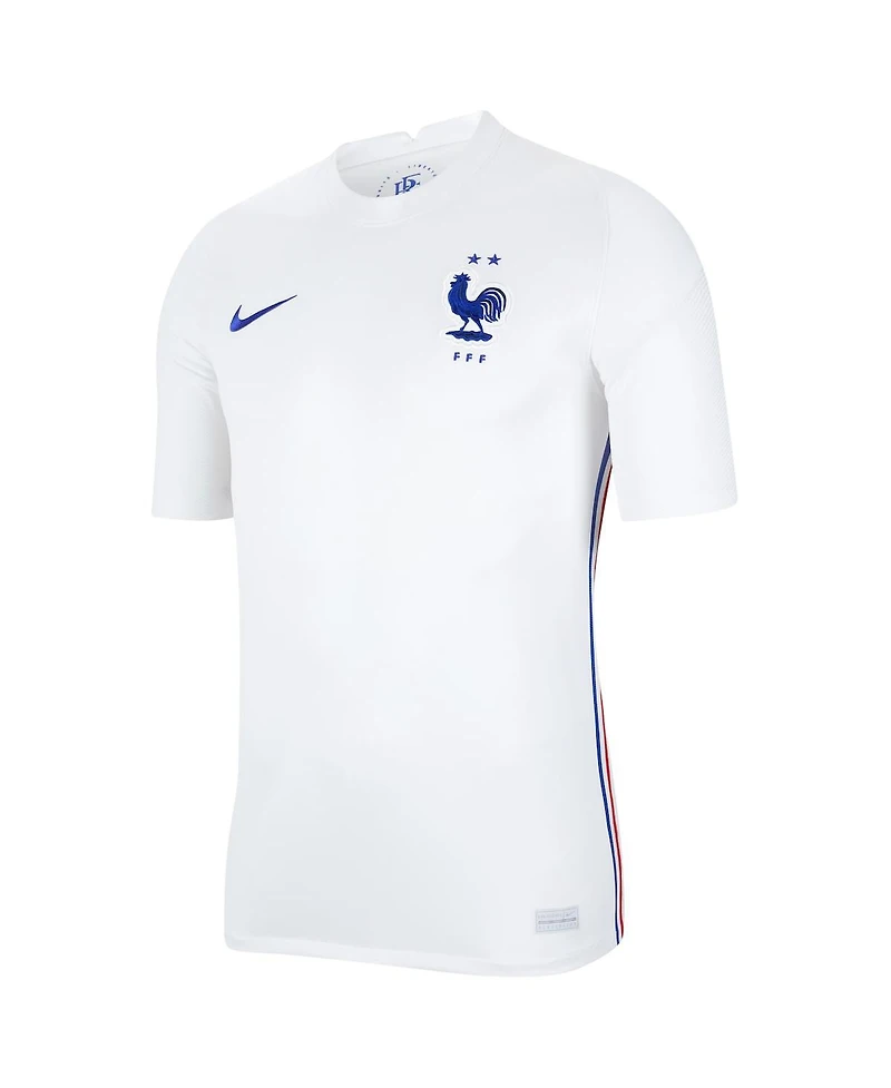 Men's Nike White France National Team 2020/21 Away Replica Jersey