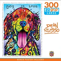 MasterPieces Dean Russo - Dog is Love 300 Piece Ez Grip Jigsaw Puzzle