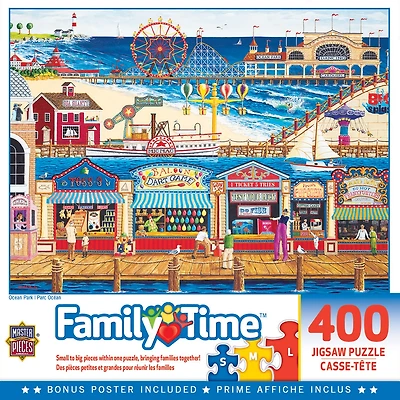 Masterpieces Family Time - Ocean Park 400 Piece Jigsaw Puzzle