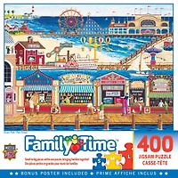MasterPieces Family Time - Ocean Park 400 Piece Jigsaw Puzzle