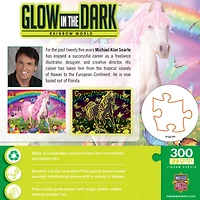 MasterPieces Glow in the Dark - Rainbow World 300 Piece Ez Grip Puzzle