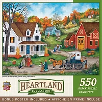 Masterpieces Heartland - Dinner at Grandmas 550 Piece Jigsaw Puzzle