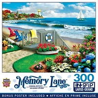 MasterPieces Memory Lane - Coastal Getaway 300 Piece Ez Grip Puzzle