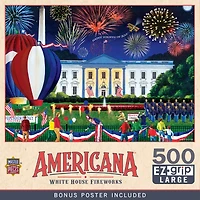 MasterPieces Americana - White House Fireworks 500 Piece Ez Grip Puzzle