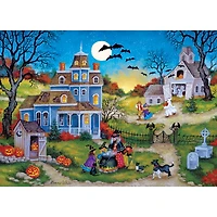 MasterPieces Glow in the Dark - Three Little Witches 1000 Piece Puzzle