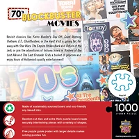 Masterpieces 70's Blockbusters 1000 Piece Jigsaw Puzzle for Adults