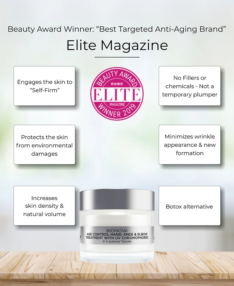 Bionova Hand, Knee & Elbow Treatment With Uv Chromophores