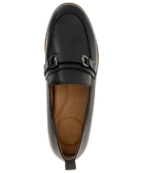 Gentle Souls Women's Eugene Lug Bit Buckle Loafer Flats