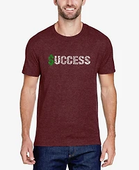 La Pop Art Men's Premium Blend Word Success T-shirt