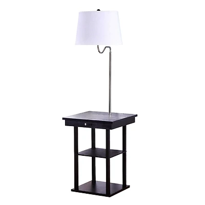 Brightech Madison 56" Led Table and Lamp Combo with Usb Port Outlet