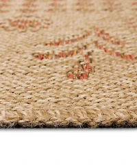 Liora Manne' Sahara Block Print Border 3'3" x 4'11" Outdoor Area Rug