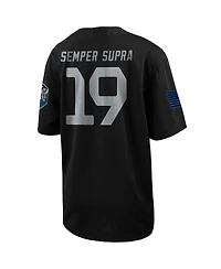 Big Boys Nike #19 Black Air Force Falcons Space Rivalry Alternate Game Football Jersey