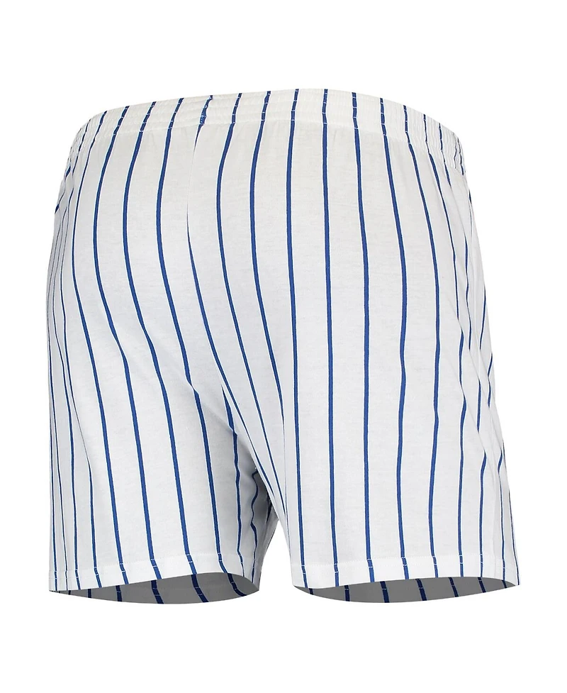 Men's Concepts Sport White Texas Rangers Vigor Boxer Shorts