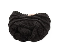 Angela & William Messy Bun Ponytail Crochet Beanie