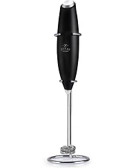 Double Whisk Milk Frother With Stand