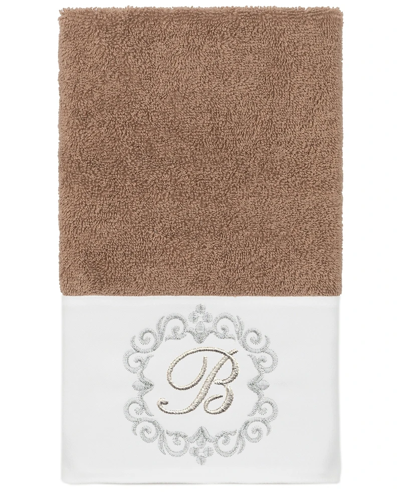 Linum Home Turkish Cotton Monica Embellished Towel 3 Piece Set