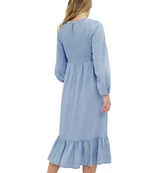 Women's Maternity Meadow Chambray Dress