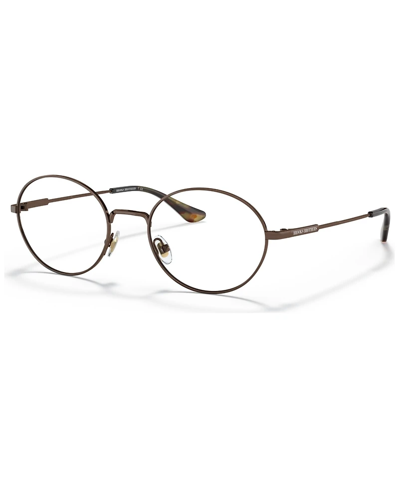 Brooks Brothers Men's Oval Eyeglasses, BB109752-o