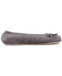 Isotoner Signature Women's Satin Ballerina Slippers