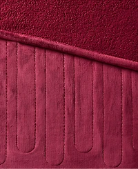 Woolrich Electric Reversible Plush to Berber Throw, 60'' x 70''