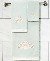 Linum Home Turkish Cotton May Embellished 2-Pc. Hand Towel Set