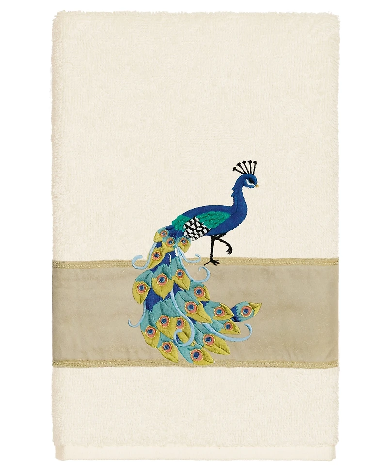 Linum Home Turkish Cotton Penelope Embellished -Pc. Bath Towel Set