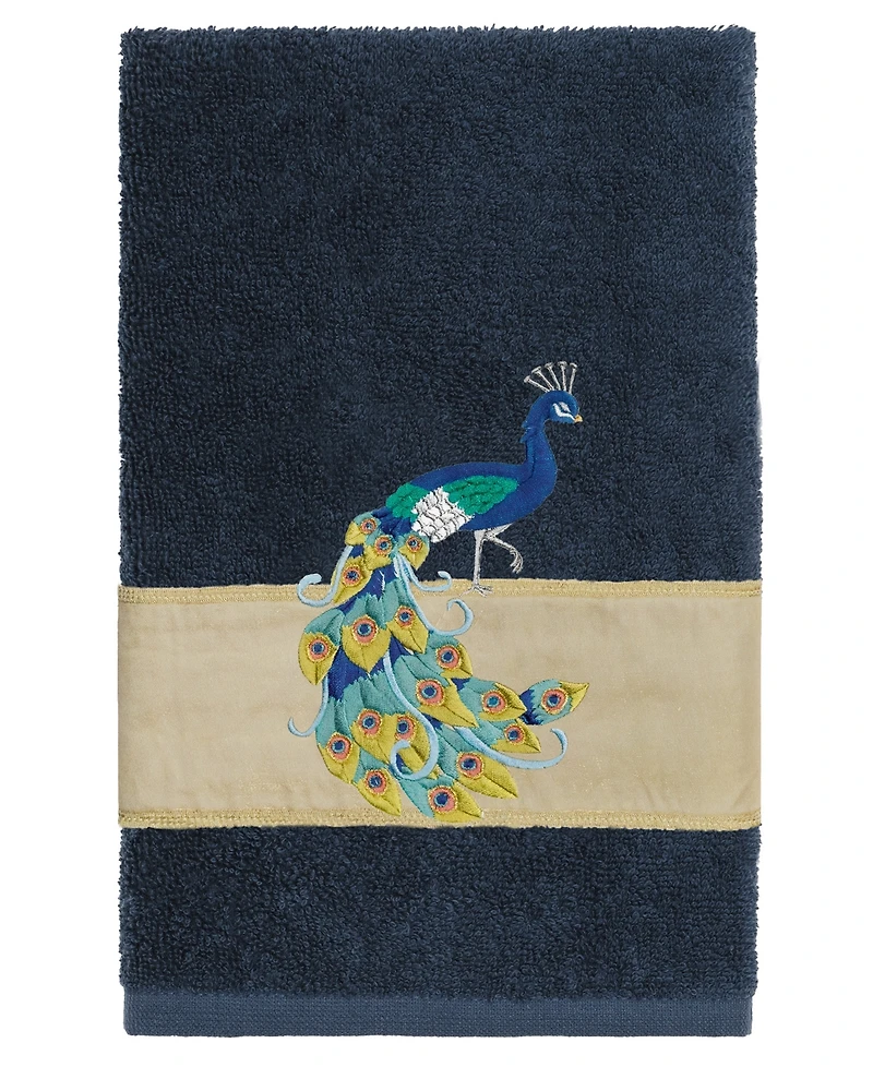Linum Home Turkish Cotton Penelope Embellished 2-Pc. Hand Towel Set