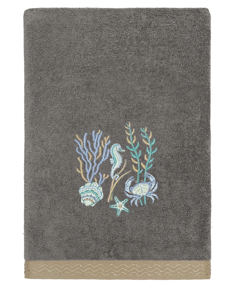 Linum Home Turkish Cotton Aaron Embellished -Pc. Bath Towel Set