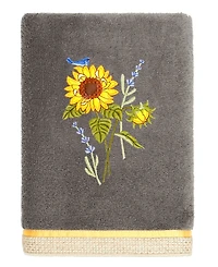Linum Home Turkish Cotton Girasol Embellished -Pc. Bath Towel Set