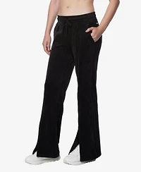Andrew Marc Sport Women's Full Length Velvet Vented Pants