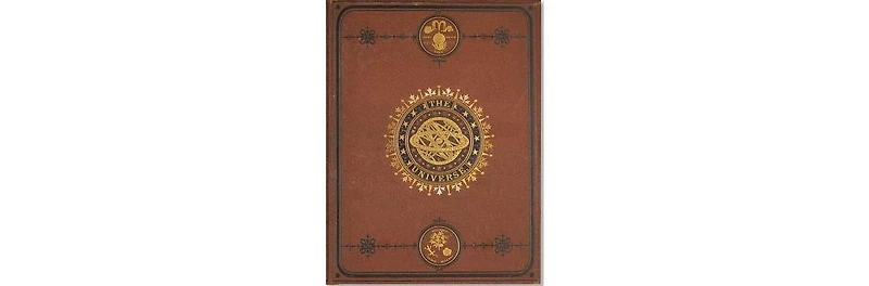 Universe Brown Lined Bound Journal 6X8 by Peter Pauper Press