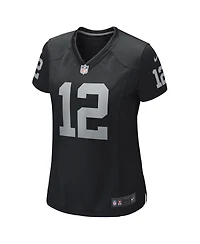 Women's Nike Ken Stabler Black Las Vegas Raiders Game Retired Player Jersey