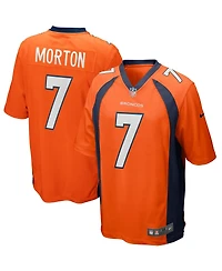 Men's Nike Craig Morton Orange Denver Broncos Game Retired Player Jersey