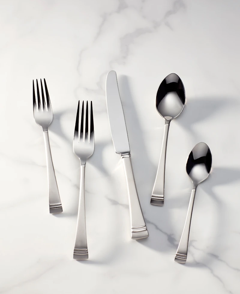 Lenox Federal Platinum Frost 20 Pc Flatware Set, Service for 4