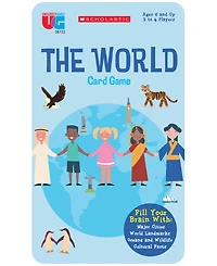 University Games Scholastic the World Card Game