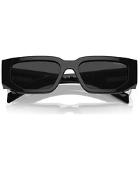 Prada Symbole Rectangular Men's Sunglasses