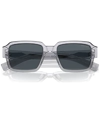 Prada Rectangular Men's Sunglasses, Pr 02ZS