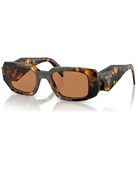 Prada Women's Symbole Rectangular Sunglasses, PR17WS
